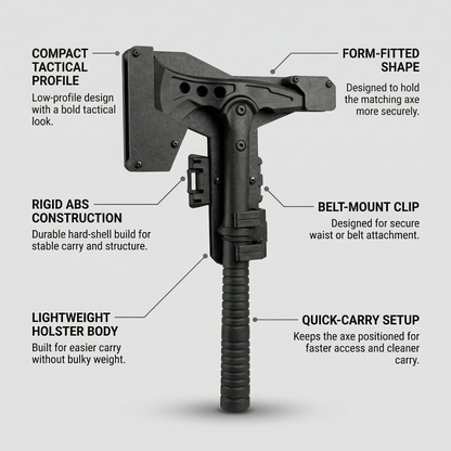 ForgeRig™ Quick-Release Tomahawk Holster V2
