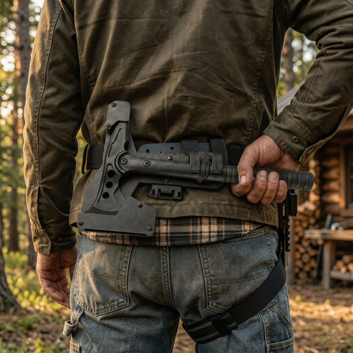 ForgeRig™ Quick-Release Tomahawk Holster V2